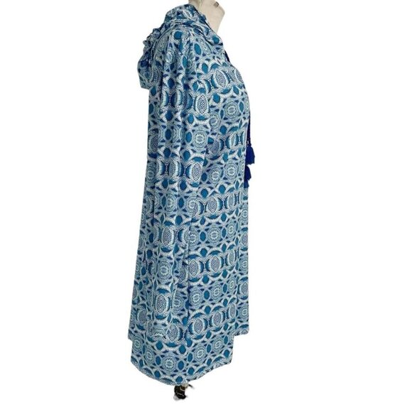 Cabana Life Size Large Dress Long Sleeve Hoodie Resort Beach Vacation SPF - Picture 3 of 8